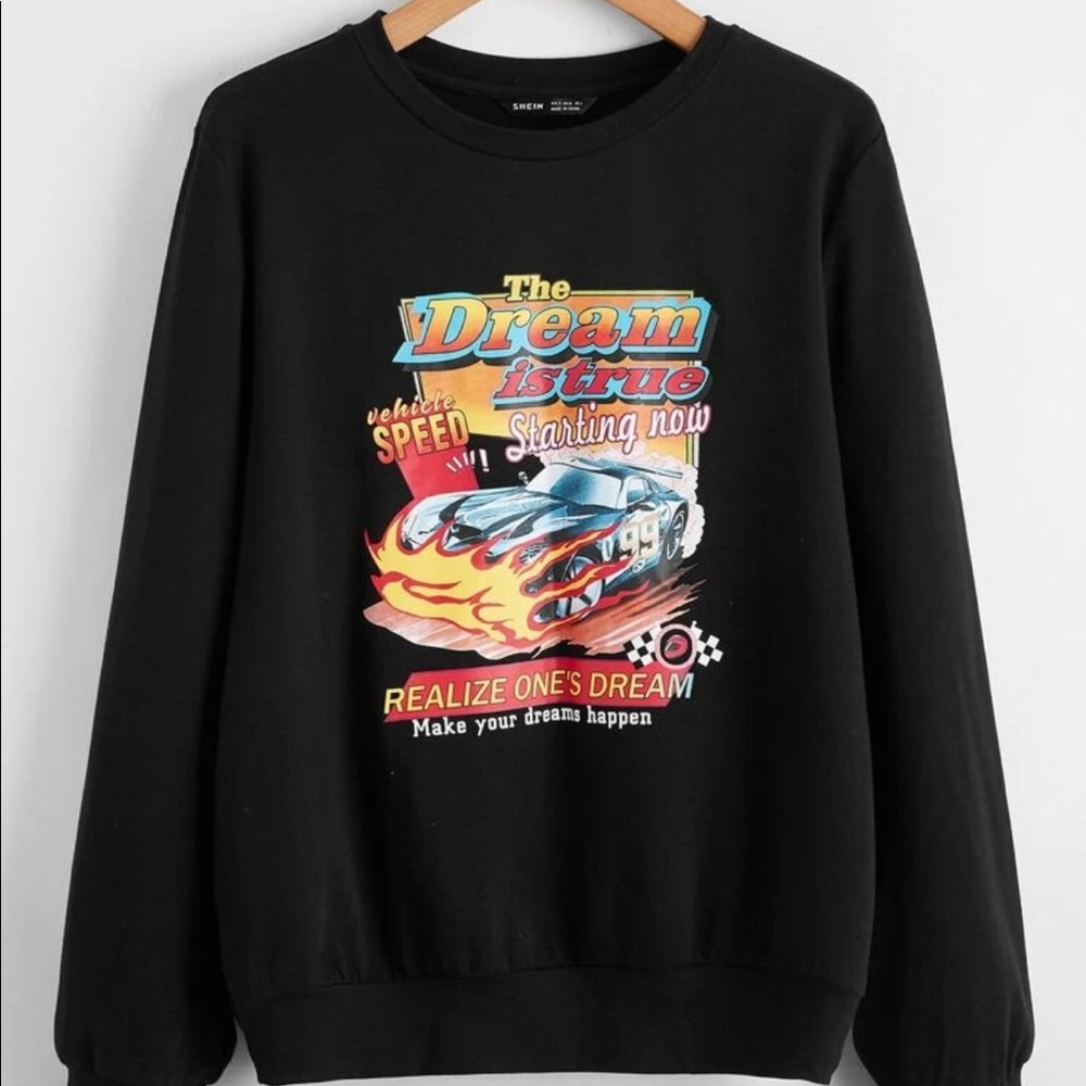 Black long sleeve shirt